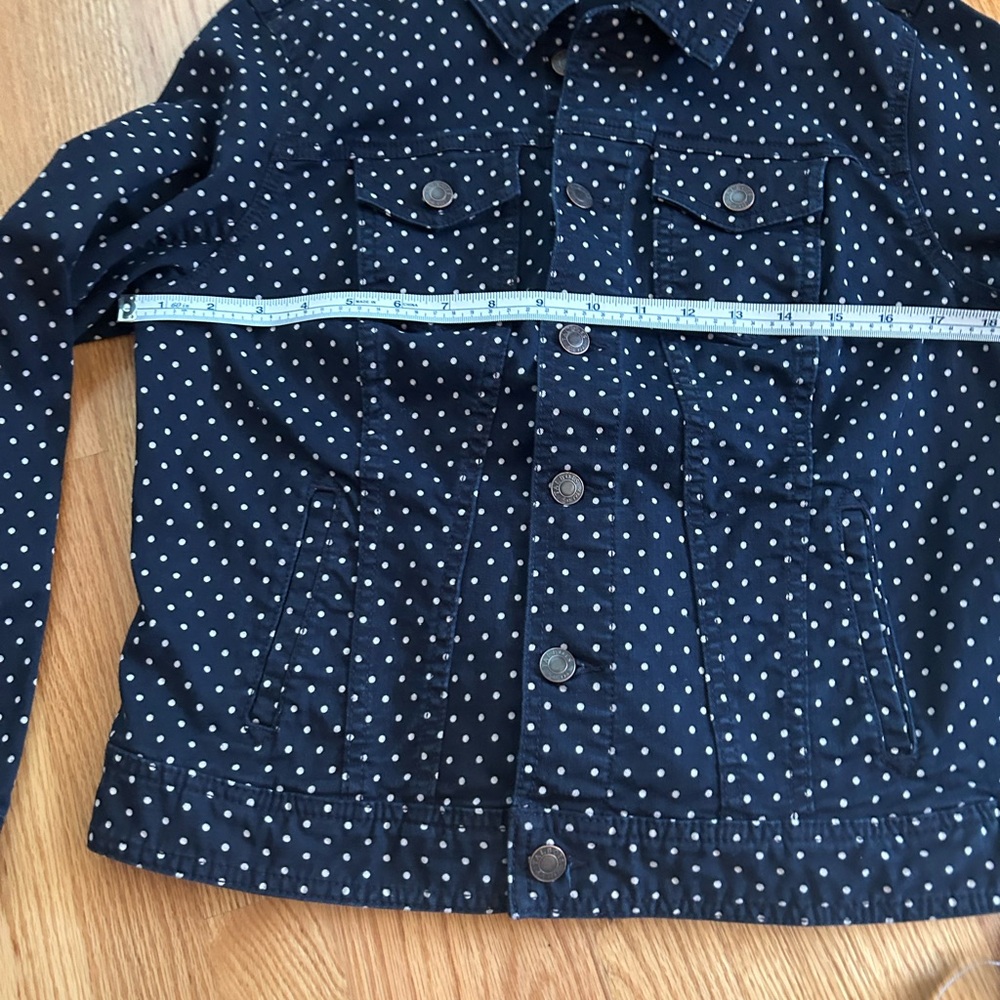 Talbots polka dot denim jacket - Picture 10 of 10